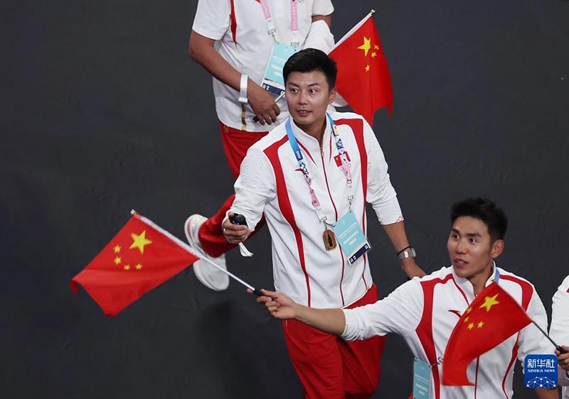 巴黎奥运会闭幕式举行