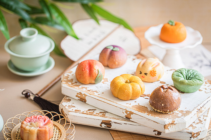 中式宫廷月饼图片下载