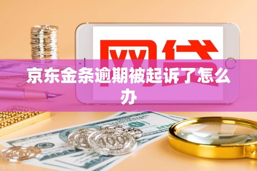 京东金条逾期被起诉了怎么办