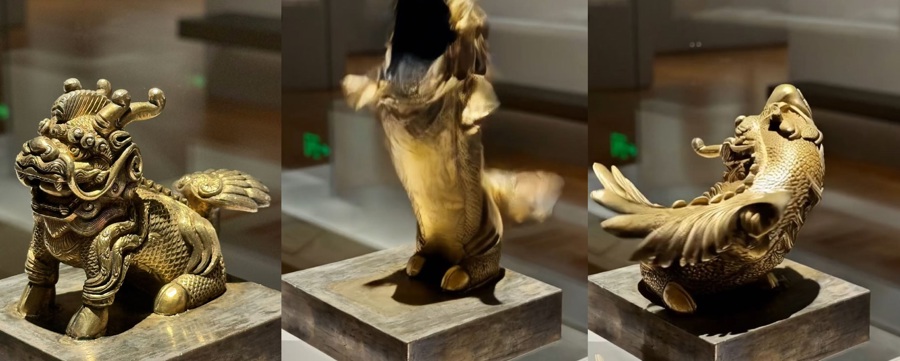 清多罗定郡王印AI化（左为原始图片）