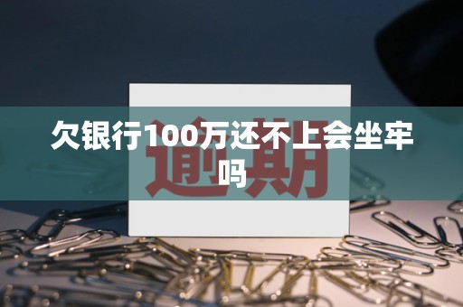欠银行100万还不上会坐牢吗