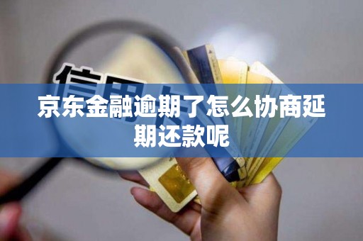 京东金融逾期了怎么协商延期还款呢