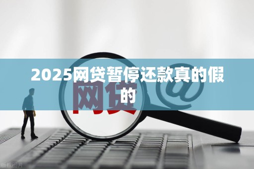 2025网贷暂停还款真的假的