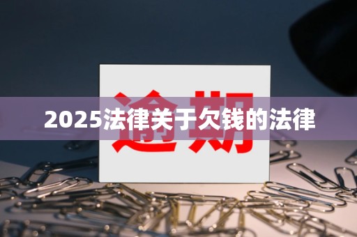 2025法律关于欠钱的法律