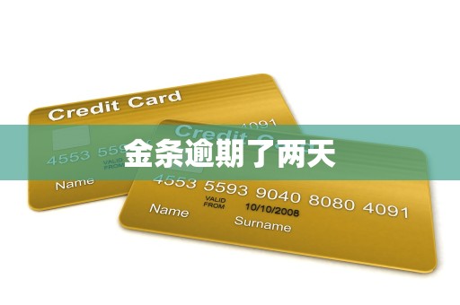 金条逾期了两天