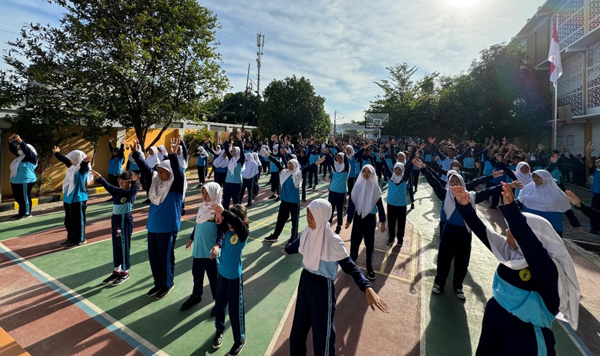 Senam Anak Indonesia Hebat, Lirik Lagu dan Panduannya