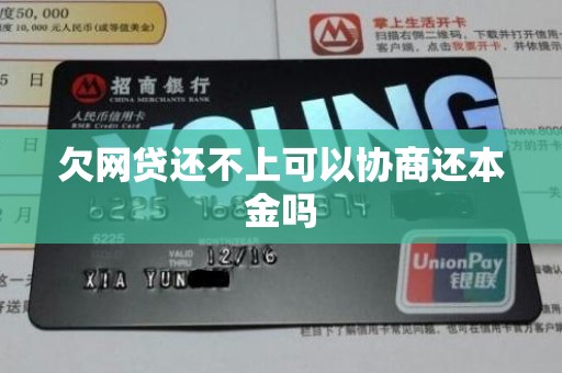 欠网贷还不上可以协商还本金吗