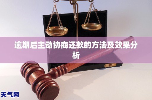 逾期后主动协商还款的方法及效果分析