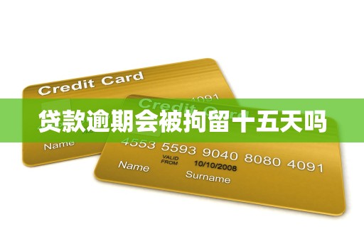 贷款逾期会被拘留十五天吗