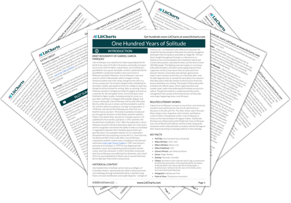 One Hundred Years of Solitude PDF