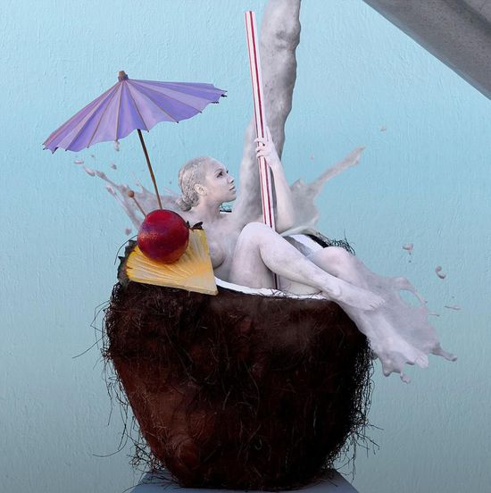 逆天人体彩绘将美女与自然融为一体 超强伪装考验你眼力