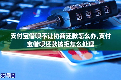 支付宝借呗不让协商还款怎么办,支付宝借呗还款被拒怎么处理