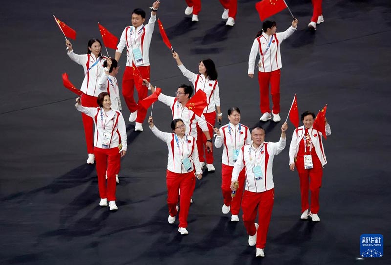 巴黎奥运会闭幕式举行