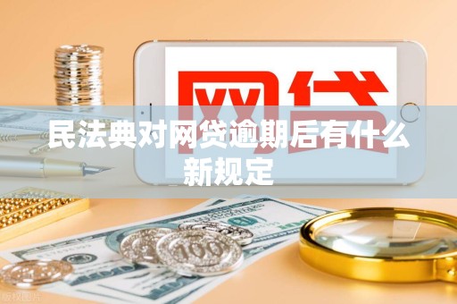 民法典对网贷逾期后有什么新规定