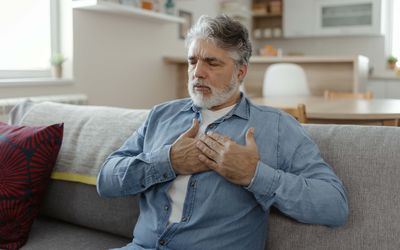 Man experiencing Premature Atrial Complexes at Home