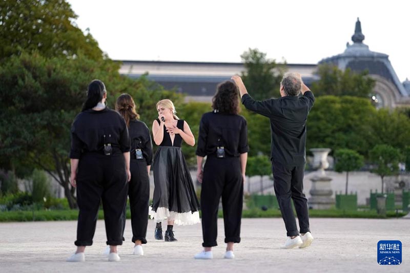 巴黎奥运会闭幕式举行