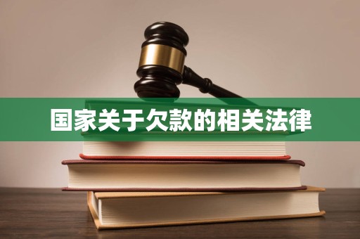 国家关于欠款的相关法律