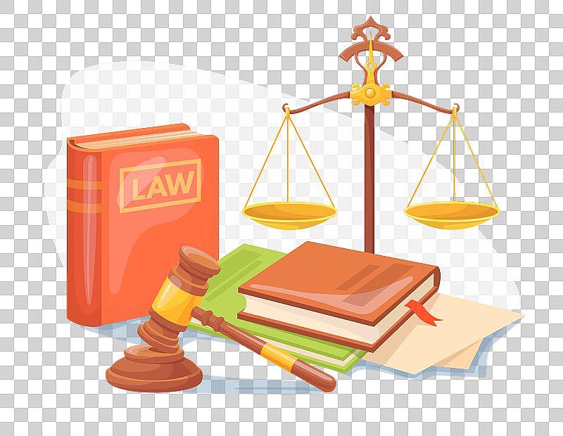 木制天平法律概念banner图片下载