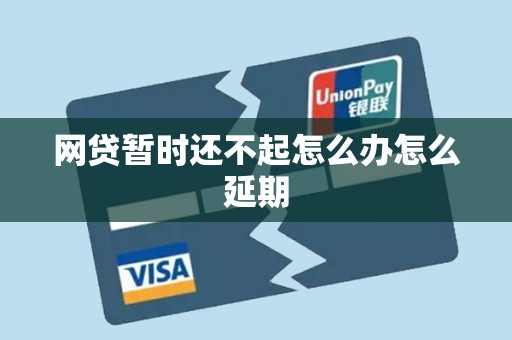 网贷暂时还不起怎么办怎么延期