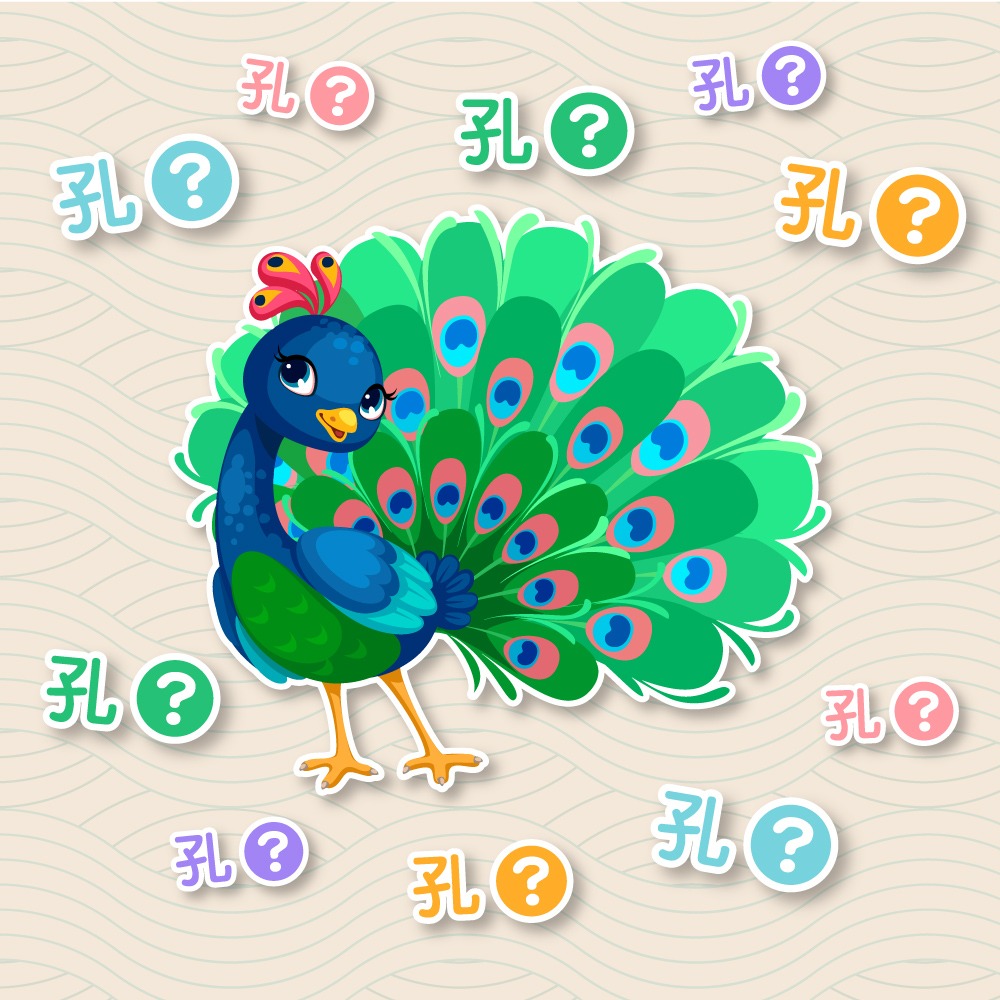 趣谈中国文化-孔雀有十个名字?