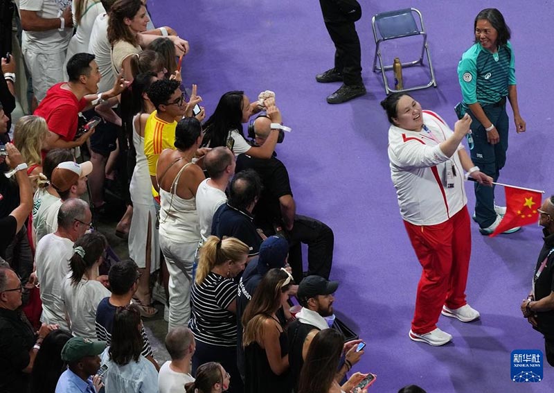 巴黎奥运会闭幕式举行