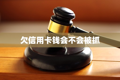 欠信用卡钱会不会被抓