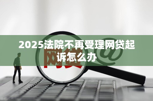 2025法院不再受理网贷起诉怎么办