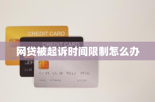 网贷被起诉时间限制怎么办