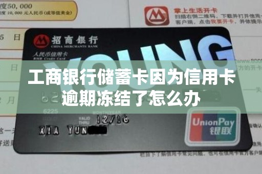 工商银行储蓄卡因为信用卡逾期冻结了怎么办