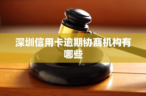 深圳信用卡逾期协商机构有哪些