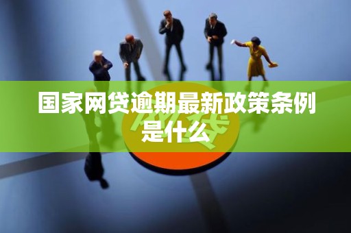 国家网贷逾期最新政策条例是什么