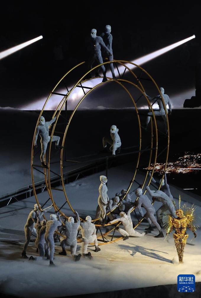 巴黎奥运会闭幕式举行