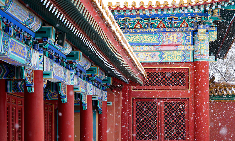故宫的雪图片下载