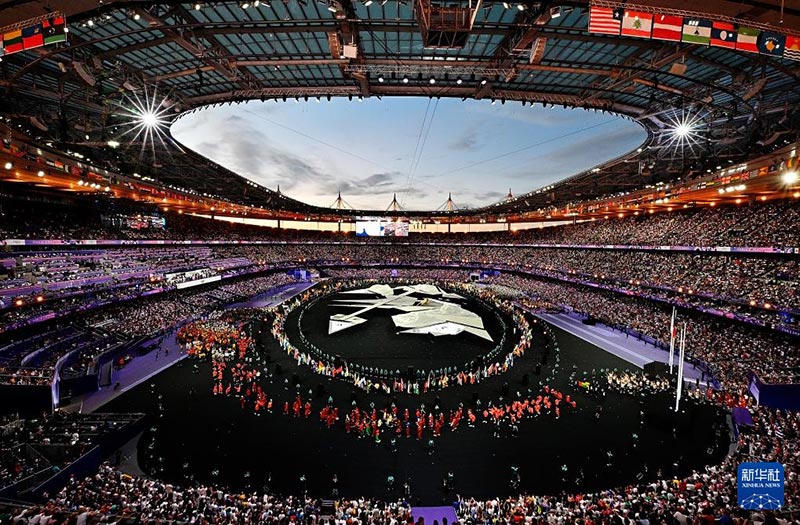 巴黎奥运会闭幕式举行