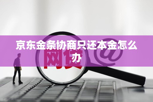 京东金条协商只还本金怎么办