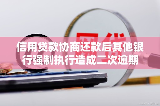 信用贷款协商还款后其他银行强制执行造成二次逾期
