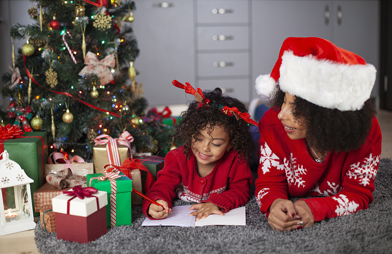 写给圣诞老人的信图片下载