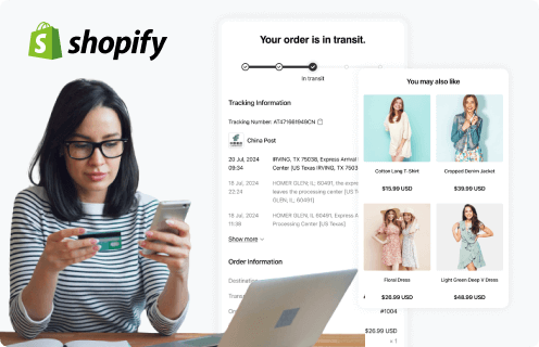 Use the 17TRACK Shopify APP to track your Dns-shop packages.