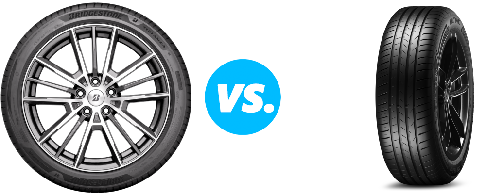 Bridgestone Turanza 6 vs Vredestein Ultrac