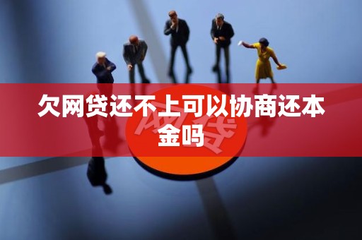 欠网贷还不上可以协商还本金吗