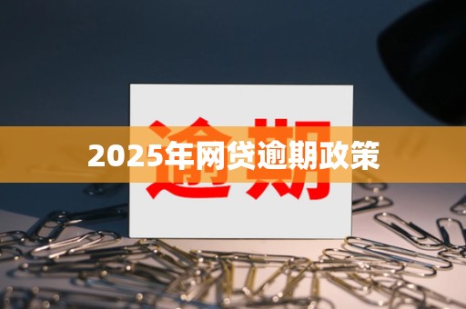 2025年网贷逾期政策