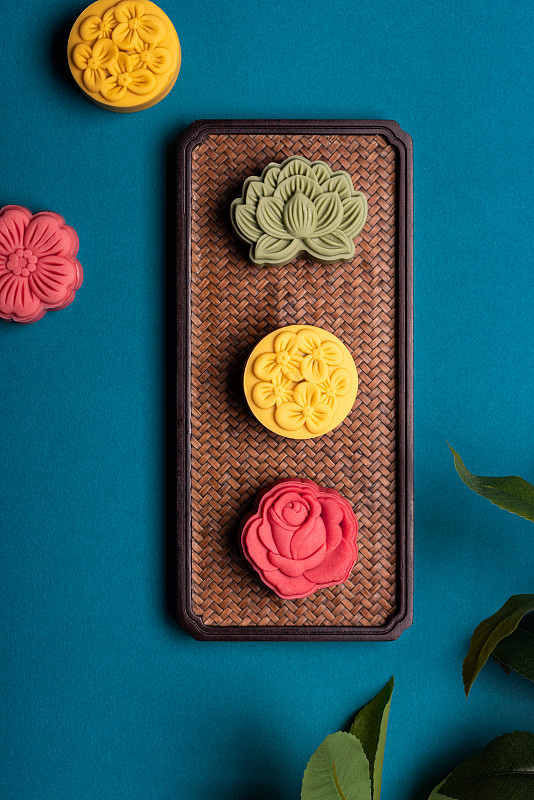 彩色月饼图片下载