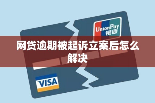 网贷逾期被起诉立案后怎么解决