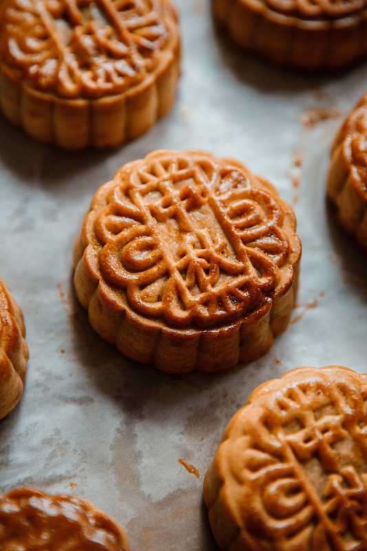 传统节日中秋节月饼图片下载
