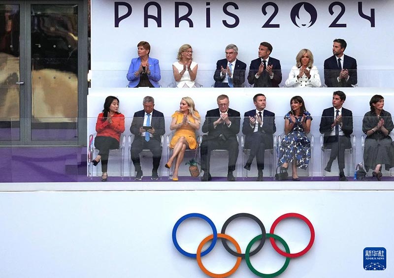 巴黎奥运会闭幕式举行