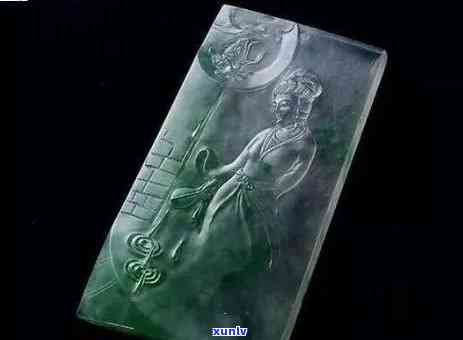 翡翠飘花雕刻牌子图片大全与设计图：欣赏、价格一览