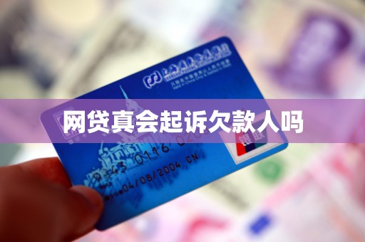 网贷真会起诉欠款人吗