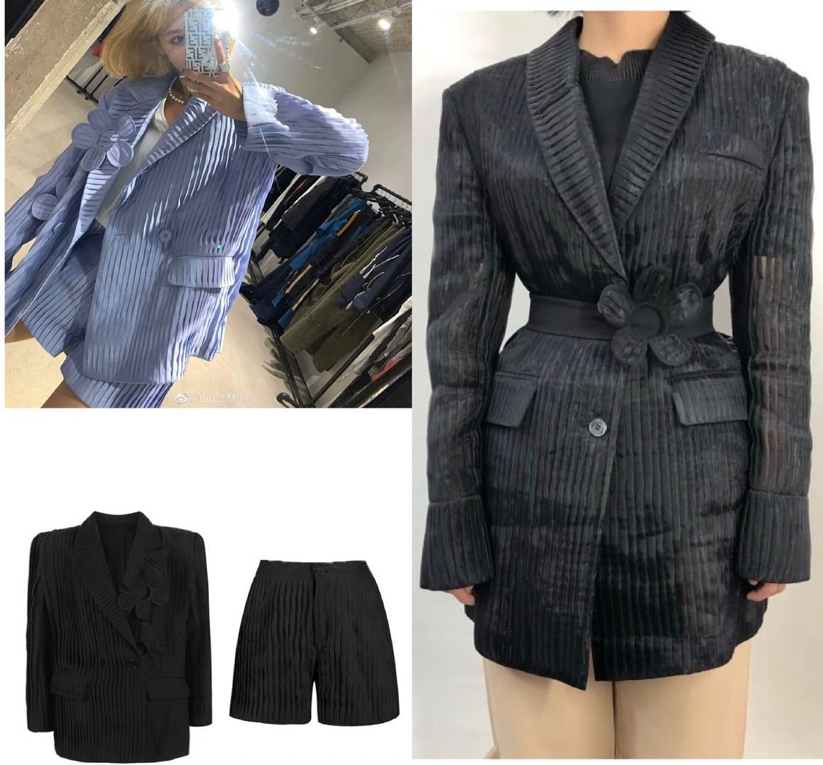 左:张林超售卖产品 ; 右:Fengyi Tan 2020秋冬系列 |图片来源:品牌/微博