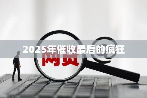 2025年催收最后的疯狂