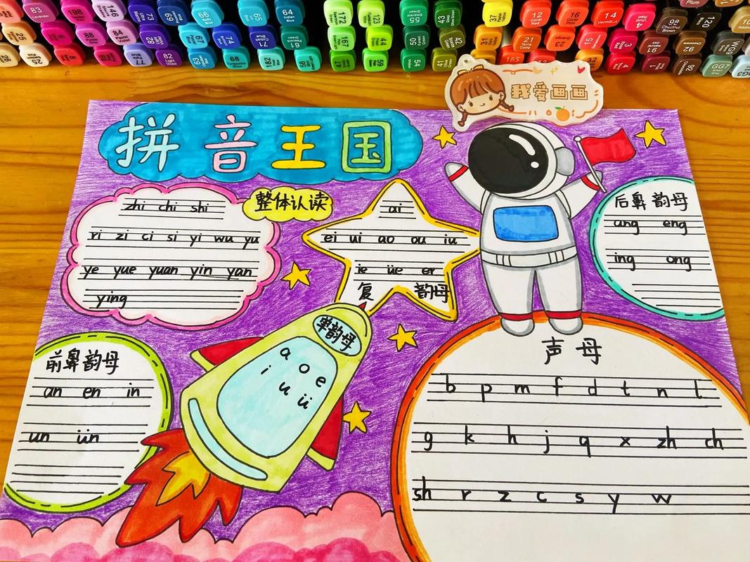拼音主题手抄报一年级 拼音主题手抄报一年级(简单)